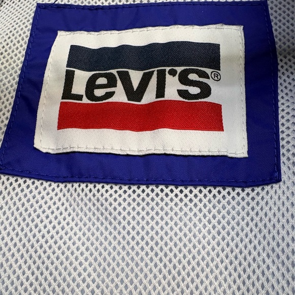 Levi's Blue Windbreaker Jacket 3x plus size - Picture 2 of 9